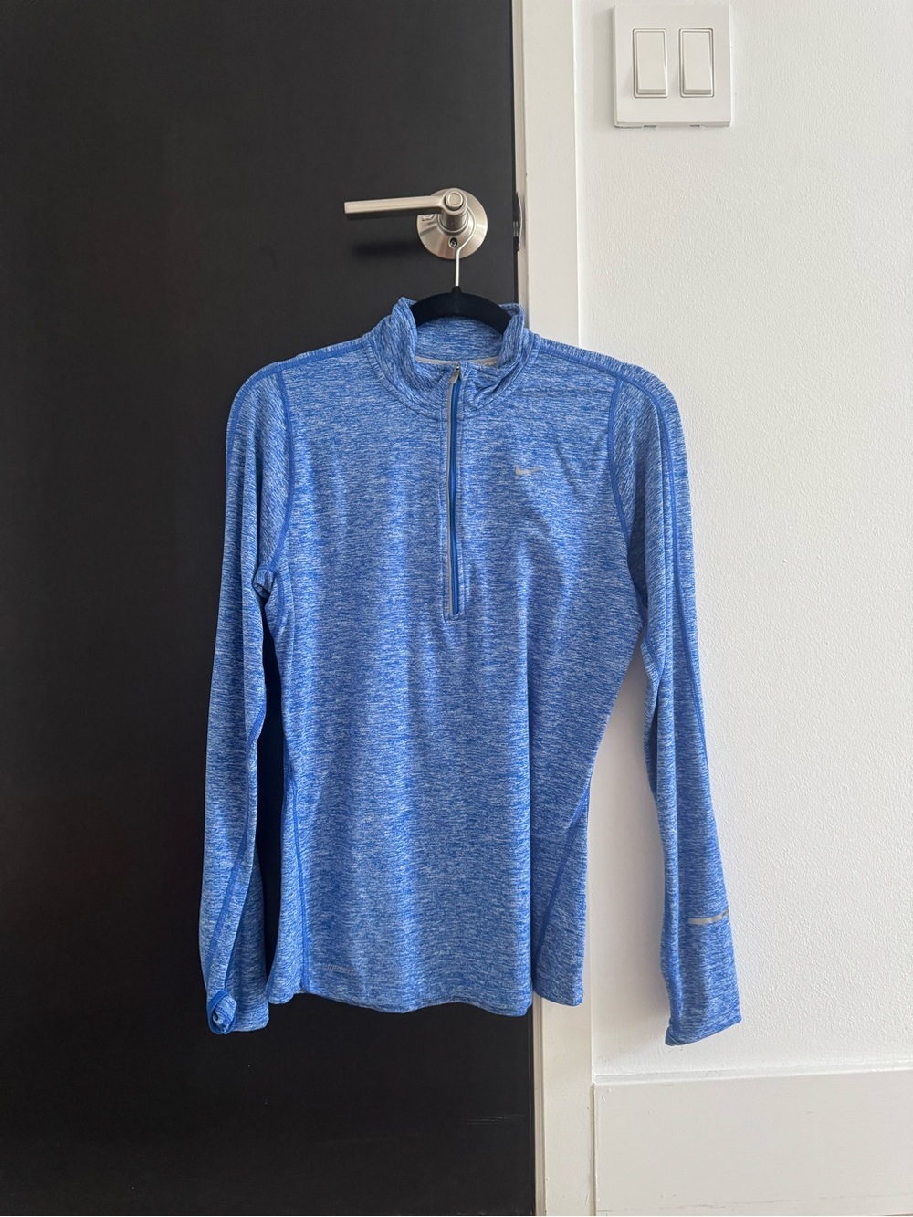 Nike dri-fit Blue Quarter‑Zip Active Top